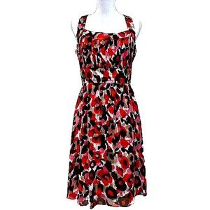 Donna Ricco New York Dress Silk Sleeveless 12P